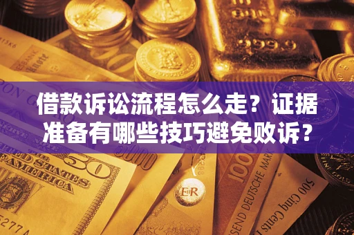 济南借款诉讼流程怎么走？证据准备有哪些技巧避免败诉？