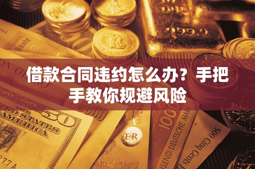 济南借款合同违约怎么办？手把手教你规避风险