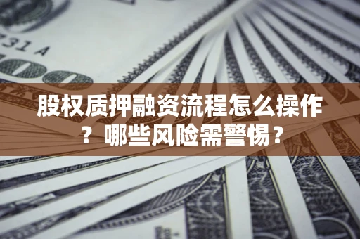 济南股权质押融资流程怎么操作？哪些风险需警惕？