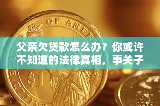 济南父亲欠贷款怎么办？你或许不知道的法律真相，事关子女未来