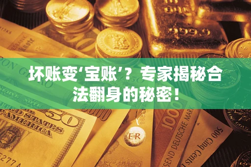 济南坏账变‘宝账’？专家揭秘合法翻身的秘密！