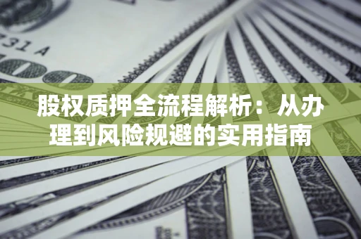 济南股权质押全流程解析：从办理到风险规避的实用指南