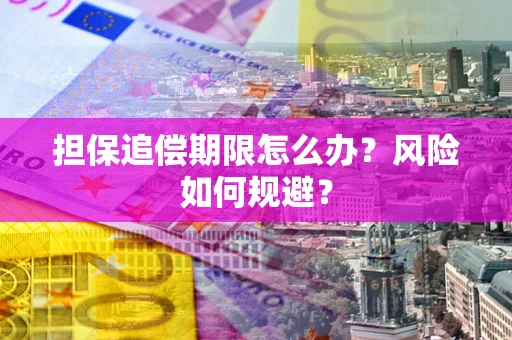 济南担保追偿期限怎么办？风险如何规避？