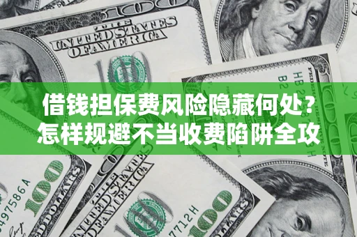 济南借钱担保费风险隐藏何处？怎样规避不当收费陷阱全攻略！