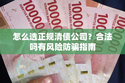 济南怎么选正规清债公司？合法吗有风险防骗指南
