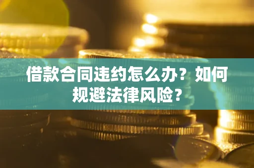 济南借款合同违约怎么办？如何规避法律风险？